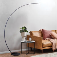 TechPulse – RGBW Smart Curve Floor Lamp With Adjustable Color Temperature (Warm to Cool White) Techpulse