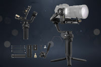 Weebill 3S camera stabilizer with accessories on a white background, branded as Zhiyun Official Store.