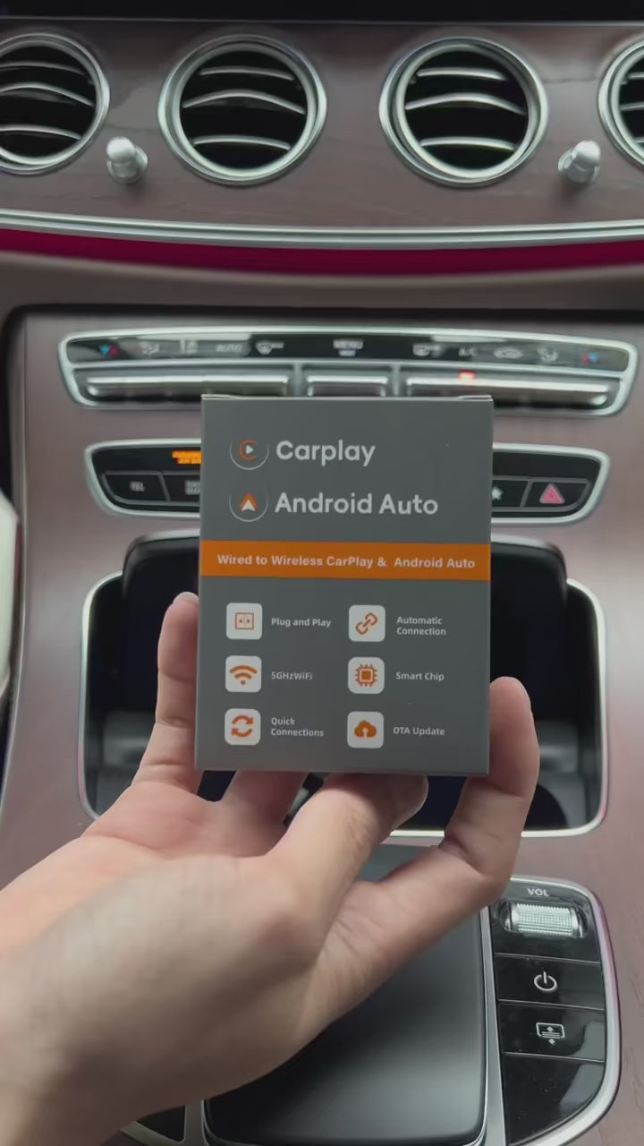 TechPulse – Wireless CarPlay Adapter | Cable-Free, Automatic Connection