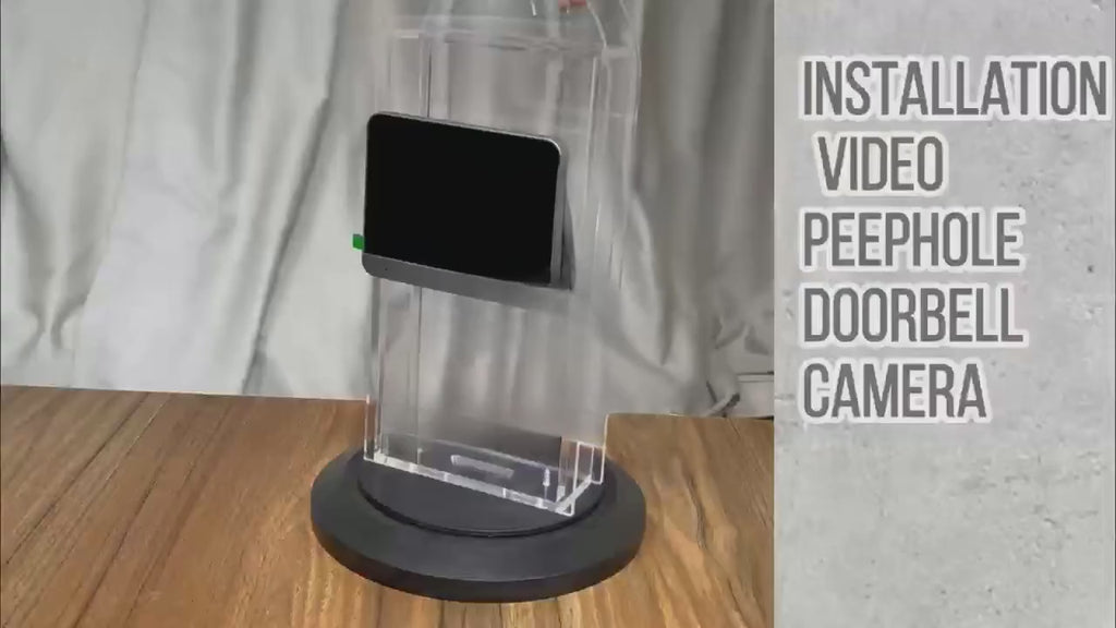 TechPulse – Smart Video Doorbell Pro | 1080p Full HD Video, 166-Degree Wide Field Of View