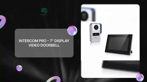 Intercom Pro &ndash; 7" Display Video Doorbell by@Outfy