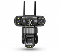 TechPulse – Sentinel™ – Outdoor Smart Security Camera | Triple-Lens Coverage, 360° View Techpulse